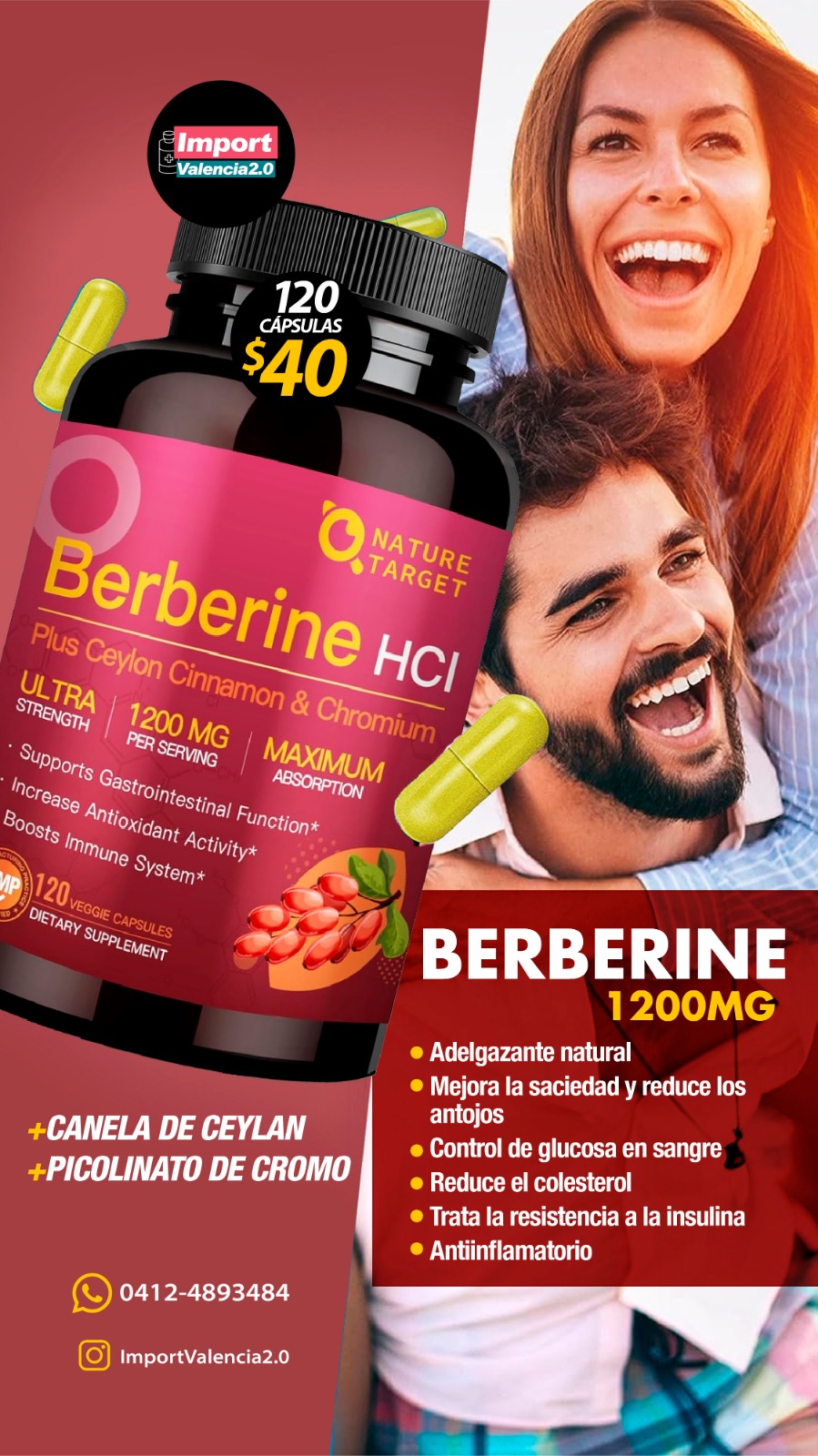 QUEMADOR BERBERINA