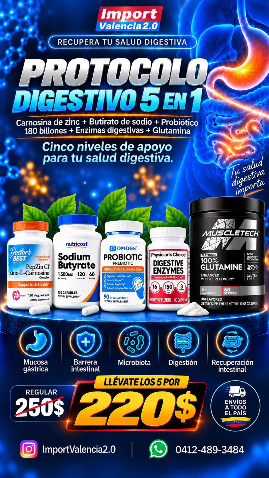 Prob. Protocolo digestivo 5 en 1